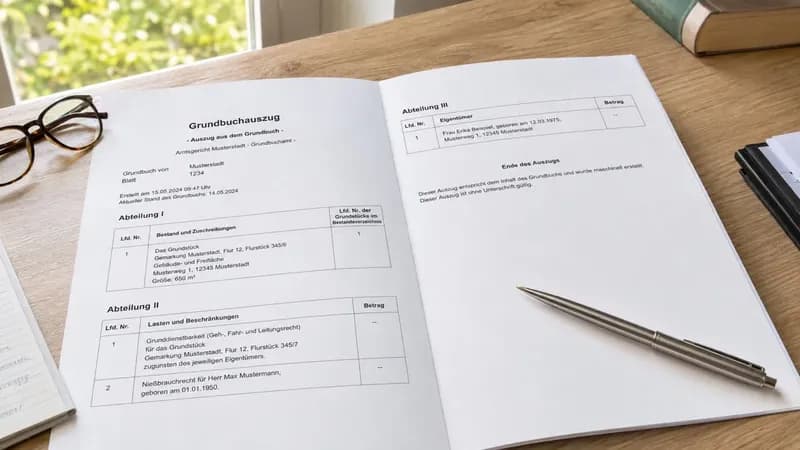 Grundbuch einfach erklärt